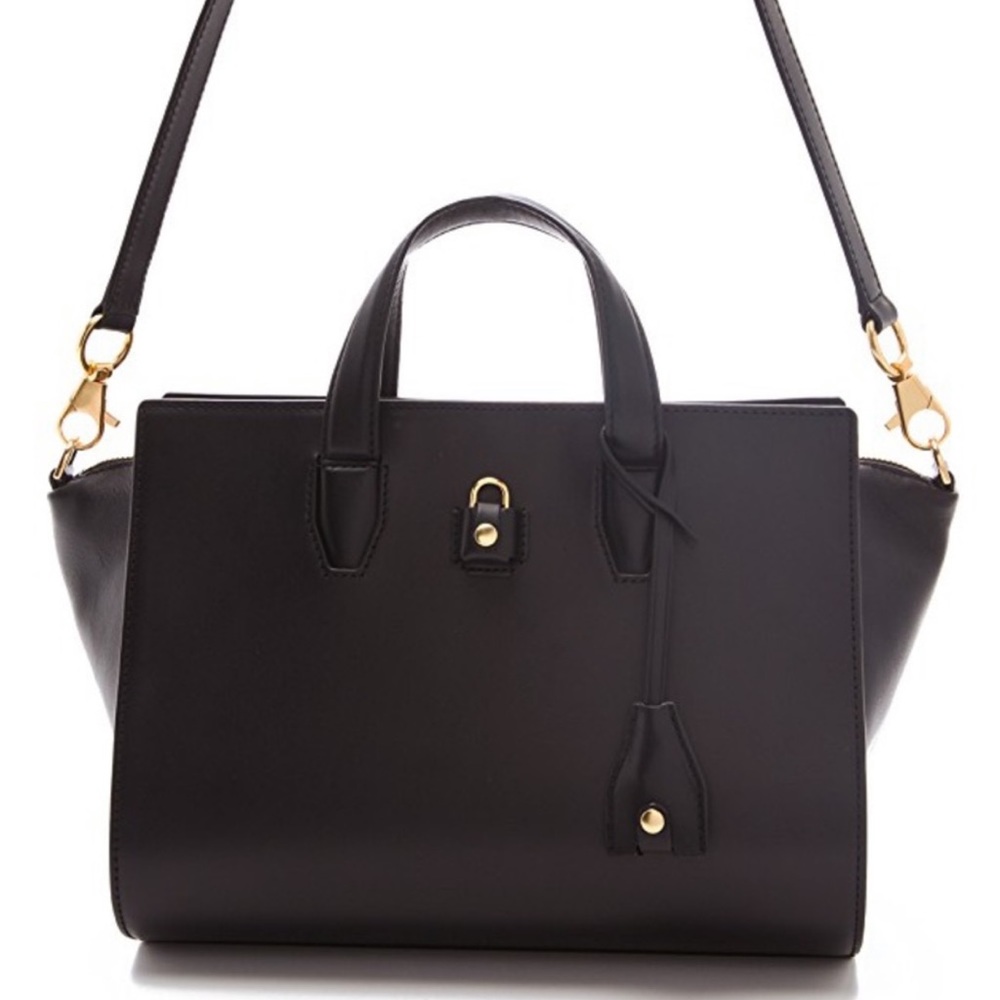 Alexander Wang Black Leather Pelican Bag